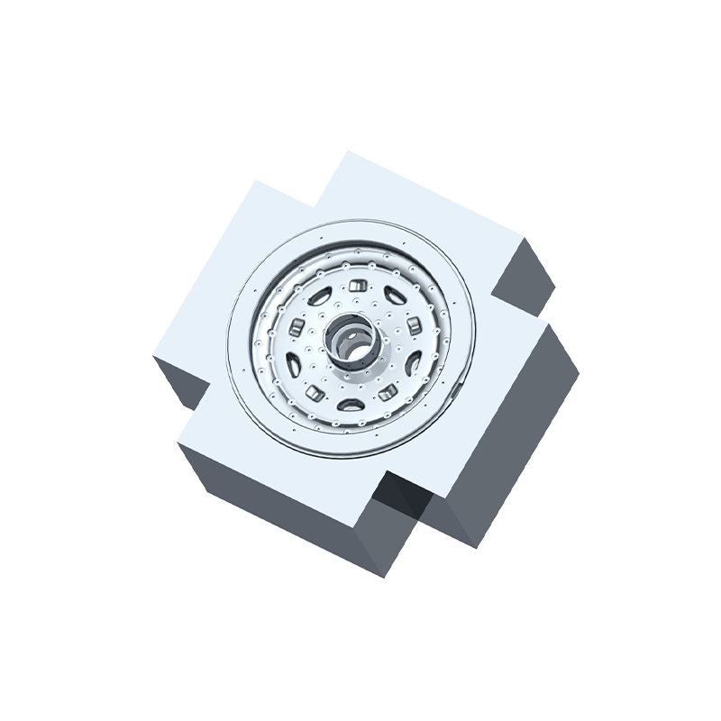 Kerékagy pont típusú vízhűtéses, alacsony nyomású forma